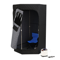 Sauna portable moderne pour la maison, sauna à vapeur pour tout le corps, tente à vapeur isolée, boîte de sauna portable pour mincir