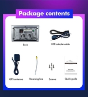 Autoradio Android Caska avec écran 9 pouces Full HD, 4+64G DSP, Android 13, WiFi 5G, CarPlay, stéréo