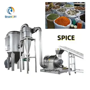 2023 Automatic machinery spices chili sauce grinding machine grinding grinder spice machine