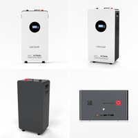 Système d'énergie solaire hybride 12000w avec onduleur hybride monophasé Solis 12kw 51.2V 16kWh Batterie LiFePO4 Kit complet PV