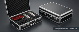 Maletín Rectangular Rígido Personalizable de 16 Pulgadas con Cerradura, Portátil, con Inserto de Espuma Personalizable, Estuche de Aluminio con Combinación para <span class=keywords><strong>Herramientas</strong></span> - Product Image 6