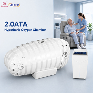 ห้องออกซิเจนความดันสูงแบบพกพาชนิดเปลือกนิ่ม 1.5 ATA 2.0 ATA แบบนั่ง 2ata HBOT สำหรับเร่งการฟื้นตัวหลังการผ่าตัด - Product Image 1
