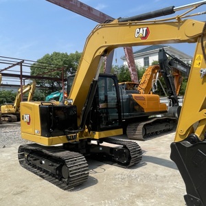 Mini-excavatrice CAT 307.5 d'occasion, excavatrice sur chenilles hydraulique de 8 tonnes, machine de construction compacte - Product Image 1