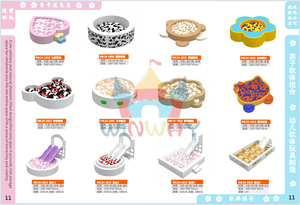 Trong Nhà Mềm Sân Chơi Bóng Hồ Bơi Đường Hầm Kết Hợp Thiết Bị Ngoài Trời Cho Thuê Trẻ Em Bị Trả Lại Nhà Bên Mềm Chơi Leo Lên - Product Image 4