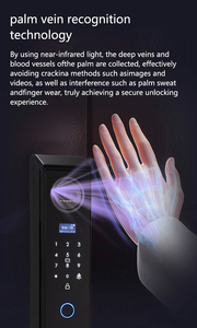 Cerradura Inteligente Glomarket Tuya con Reconocimiento Facial 3D para Puerta de Acero, Equipada con Sistema de Intercomunicación Activo Multi-idioma - Product Image 5