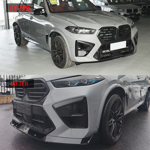 Divisor Delantero para BMW X5M F95, 3 Secciones, ABS, Negro Brillante, Estilo Tuning, Kit de Carrocería - Product Image 2