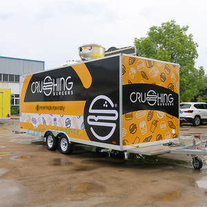 Remorque de concession mobile multifonction en acier inoxydable pour glaces et BBQ, chariots alimentaires, camions de restauration, vente de nourriture mobile, Houston - Product Image 3