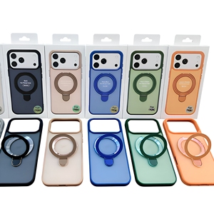 เคสโทรศัพท์กันกระแทกพร้อมขาตั้งสำหรับ iPhone 18 17 16 15 14 13 12 11 Pro Max Plus รองรับการชาร์จไร้สายแบบแม่เหล็ก - Product Image 1