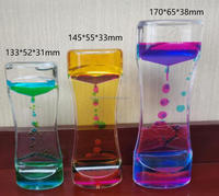 Vente en gros de minuterie de mouvement liquide colorée jouet d'huile liquide barboteur minuterie jouets sensoriels pour la relaxation