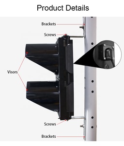 <span class=keywords><strong>Feu</strong></span> <span class=keywords><strong>de</strong></span> <span class=keywords><strong>signalisation</strong></span> LED <span class=keywords><strong>de</strong></span> 200 mm avec flèche verte et croix rouge pour système <span class=keywords><strong>de</strong></span> stationnement - Product Image 6