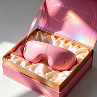 Boîte cadeau personnalisée à rabat pour appareil de soin des yeux, avec plateau élégant en éponge pour clinique ophtalmologique