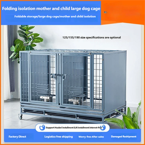 Cage de reproduction pour chiens de taille moyenne et grande, <span class=keywords><strong>Golden</strong></span> Retrievers, intérieur/extérieur, pliable, isolation mère-enfant, animal de compagnie - Product Image 3