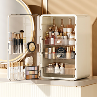 Armoire de rangement haut de gamme pour la maison, organiseur de tiroirs de coiffeuse, boîte de rangement cosmétique en plastique grande capacité
