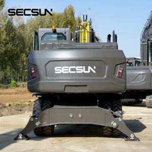 SECSUN CE <span class=keywords><strong>2026</strong></span> Fabrikant Zware Graafmachine 7 Ton 13,5 Ton 15 Ton Wielgraafmachine met Goede Prijs - Product Image 5