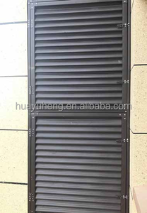 <span class=keywords><strong>Prix</strong></span> d'usine Persiennes horizontales en alliage d'aluminium personnalisées avec composants en acier galvanisé pour appartements et hôtels - Product Image 5
