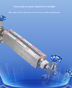 Jauge de niveau à tube de quartz personnalisée pour chaudière, haute température et haute résistance aux explosions, jauge de niveau d'eau bicolore - Product Image 4