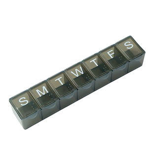 Meilleure vente Boîte à médicaments de 7 jours Boîte à pilules Boîte à médicaments Étui de rangement de poche Boîte à pilules de <span class=keywords><strong>voyage</strong></span> - Product Image 2