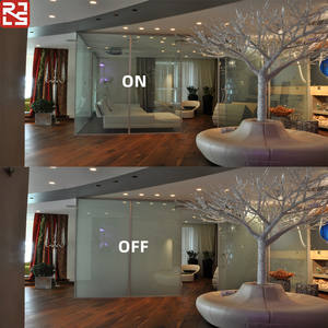 جهاز تحكم بالكهرباء من PDLC مع ألوان داكنة/سوداء/بيضاء ذاتية اللصق لتزيين الفنادق والعزل الحراري - Product Image 3