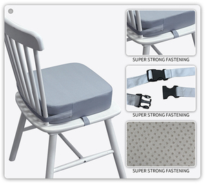 Rehausseur de <span class=keywords><strong>chaise</strong></span> haute antidérapant et léger pour tout-petits, coussin rehausseur pour <span class=keywords><strong>chaise</strong></span> d'alimentation bébé - Product Image 4