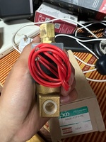 Válvula Solenoide AG4X-0173-FL AC220V 1/4 para PLC