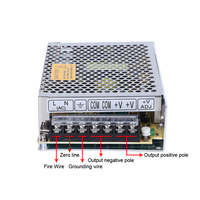 SZMW MS-120W-12V 10A Mini Alimentation à Découpage (SMPS) Haute Densité, Ventilateur Intelligent, CE RoHS pour PC Industriel, Système NVR et Module d'Affichage LED