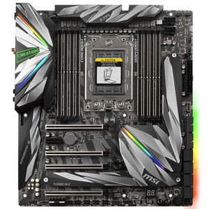Carte mère MSI MEG X399 CREATION d'occasion avec mémoire <span class=keywords><strong>DDR4</strong></span> 128 Go prend en charge les processeurs AMD RYZEN THREADRIPPER de 1ère/2ème génération - Product Image 2