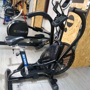 Bicicleta estática vertical con resistencia al viento ajustable, equipo comercial para entrenamiento cardiovascular - Product Image 2