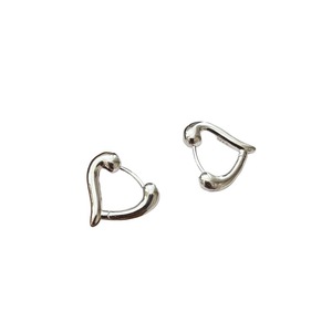 S925 Sterling Silver Style Coréen Amour Boucles D'oreilles Simple Personnalité Niche Conception De Mode Oreille Bijoux - Product Image 6