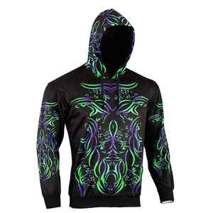 Sudadera con Capucha Personalizada con Estampado por Sublimación para Hombre y Mujer, Sudadera con Estampado Completo, Ropa Deportiva Urbana, Equipo Deportivo, OEM al por Mayor - Product Image 6