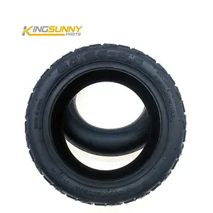 Kugoo g-booster için Yuanxing 85/65-6.5 dış lastik/XIAOMI e-scooter parçaları aşınmaya dayanıklı siyah kauçuk lastikler
