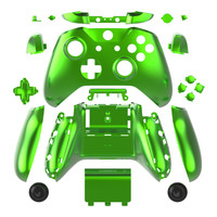 Coques de remplacement plaquées Data Frog pour manettes Xbox One Slim – Kit complet de protection pour Xbox One Slim