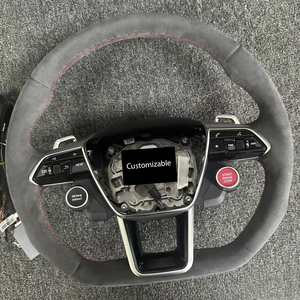 <span class=keywords><strong>Volant</strong></span> sport moderne en cuir/alcantara à fond plat pour <span class=keywords><strong>Audi</strong></span> A3 A4 A5 A6 A7 <span class=keywords><strong>TT</strong></span> <span class=keywords><strong>S</strong></span> <span class=keywords><strong>Line</strong></span> S3 S4 S5 - Product Image 4