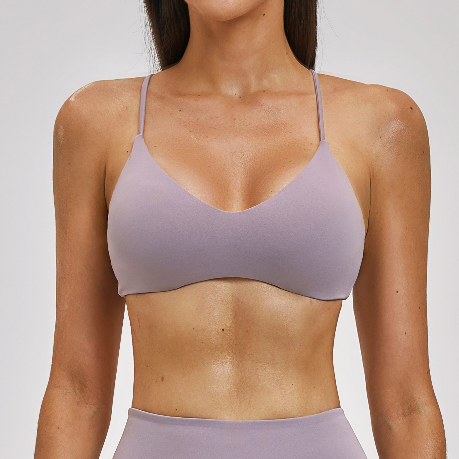 Soutien-gorge violet clair