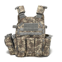 Usine personnalisé léger extérieur multifonctionnel gilet tactique étanche combinaison de protection avec doublure mode commodité