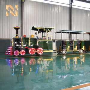 Tren Temático Polar Premium para 28 Personas - Atracciones <span class=keywords><strong>de</strong></span> Parque <span class=keywords><strong>de</strong></span> Diversiones, Tren sin Rieles - Product Image 3