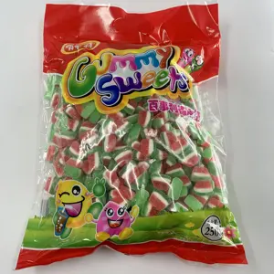 Manufacturers 2.5kg watermelon fruity sour custom halal gummy candy