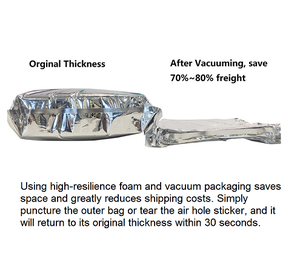 Enveloppe d'expédition isolée <span class=keywords><strong>Kangourou</strong></span> <span class=keywords><strong>avec</strong></span> mousse auto-extensible, sac d'isolation thermique pour produits sensibles à la température - Product Image 3