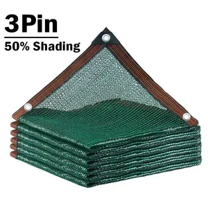 Mallas de <span class=keywords><strong>Sombra</strong></span> HDPE con Protección UV del 50% al 90% para Pérgolas de Jardín, Cubiertas de <span class=keywords><strong>Malla</strong></span> para <span class=keywords><strong>Sombra</strong></span>, Verde Oscuro, <span class=keywords><strong>Privacidad</strong></span> para Balcón - Product Image 1