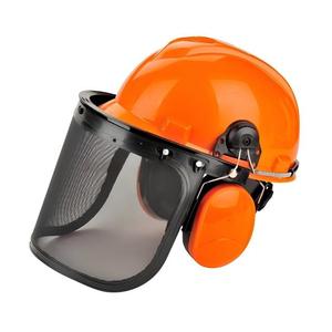 Casco de Seguridad Forestal con Protección Completa, Visera Protectora de Malla y Orejeras, Certificado CE EN 397 EN1731, Resistente a Impactos - Product Image 6