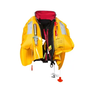 Gilet de sauvetage gonflable auto-gonflable à l'épreuve du feu pour adultes Gathering Seasafe Vest PFD