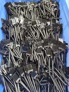 Spazzola per la pulizia del rasoio elettrico portatile da 12 pezzi con setole in Nylon, spazzola elettrica per spolverare il rasoio - Product Image 6