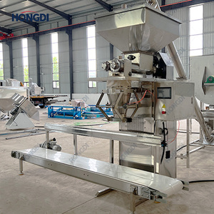 Ligne de mélange et d'emballage automatique de poudre plastique, mélangeur à tambour rotatif, élévateurs à double godet, machine de remplissage à double vis sans fin 1500KG/H - Product Image 6