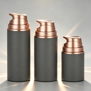 Botella de Plástico Vacía Personalizada con Bomba Airless <span class=keywords><strong>para</strong></span> Crema o Loción <span class=keywords><strong>Facial</strong></span> <span class=keywords><strong>para</strong></span> <span class=keywords><strong>Hombres</strong></span>, Envase de 50ml, 100ml, 120ml - Product Image 1