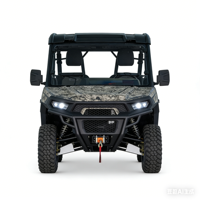 HISUN 320mm Yerden Yükseklik 4 Kişilik Elektrikli UTV 4x4 30kW Yüksek Performanslı Arazi Buggy'si