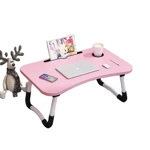 Escritorio para ordenador portátil Bandeja para ordenador portátil Escritorio de cama Escritorio plegable ajustable portátil Sofá cama Oficina plegable personalizado - Product Image 5