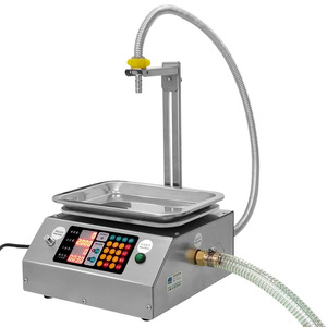 Small Automatic Honey Edible <b>Oil</b> Sesame Paste Viscous Liquid Filling <b>Machine</b> Weighing Cosmetics Quantitative Filling <b>Machine</b> - Product Image 1