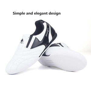Woosung professionnel personnalisé PU équipement de karaté chaussures d'arts martiaux chaussures de Taekwondo - Product Image 2