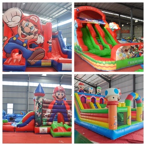 Trung quốc sản xuất <span class=keywords><strong>PVC</strong></span> ngoài trời <span class=keywords><strong>Inflatable</strong></span> Bouncer di động trampolines cho trẻ em 'chơi ngoài trời - Product Image 4