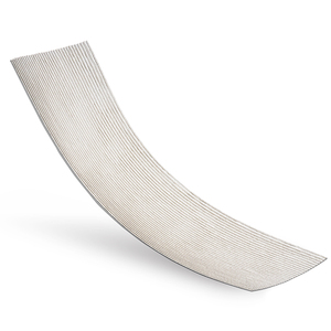 Revestimiento de pared de piedra artificial ultrafino MCM flexible y flexible en forma de azulejo de piedra de línea redonda natural - Product Image 1