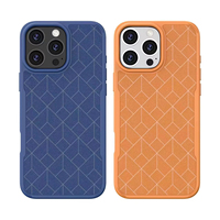 Coque de téléphone antichoc en TPU à rayures géométriques pour iPhone 16 Pro Max 16 Plus 15 14 13, protection des quatre coins, vente en gros usine